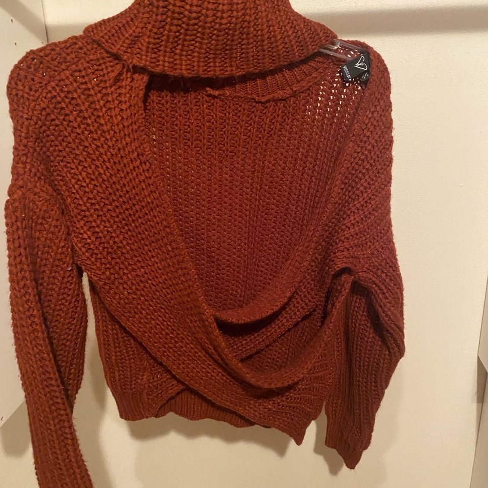 Cozy Rust Sweater - Picture 2 of 2